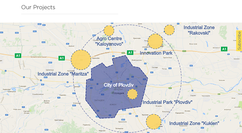 interactive map